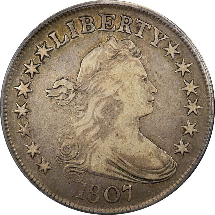 1807 Draped Bust Half Dollar (50c) Obverse Image