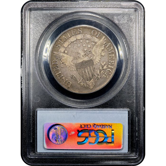 1807 Draped Bust Half Dollar (50c) Reverse Slab Image