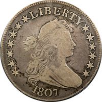 1807 Draped Bust Half Dollar (50c) Photo 3