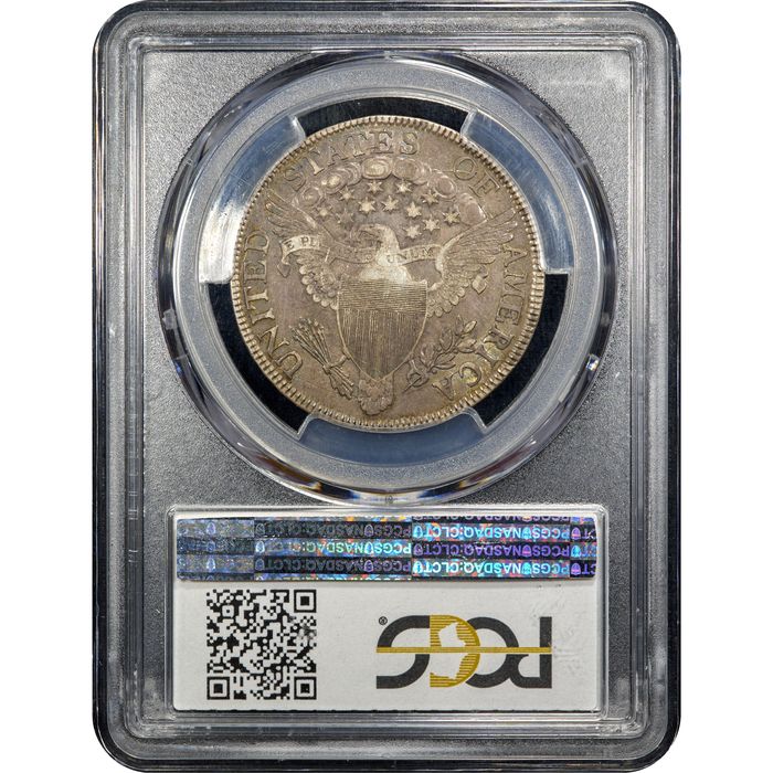 1807 Draped Bust Half Dollar (50c) Reverse Slab Image