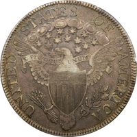 1807 Draped Bust Half Dollar (50c) Reverse Image