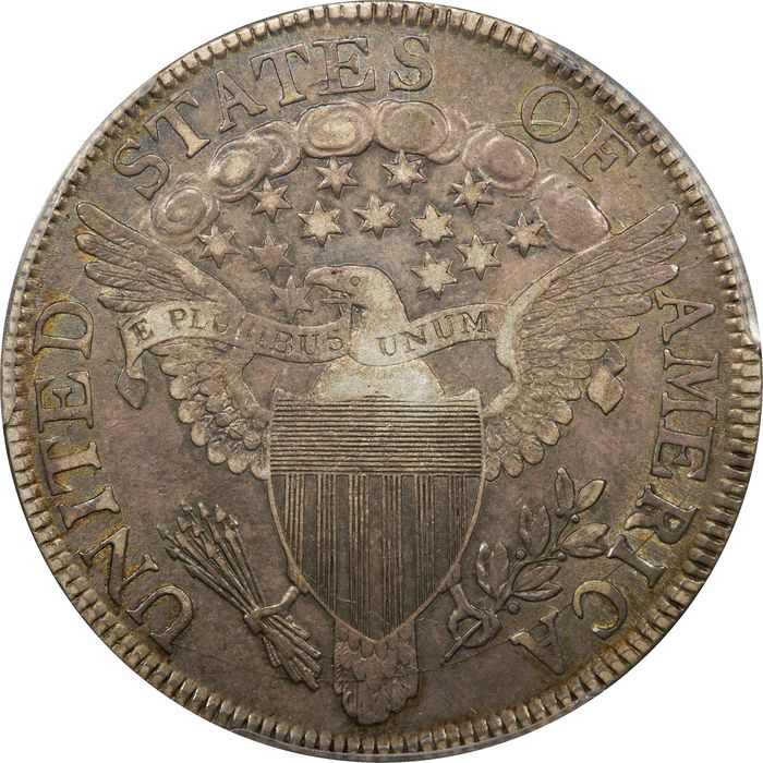1807 Draped Bust Half Dollar (50c) Reverse Image