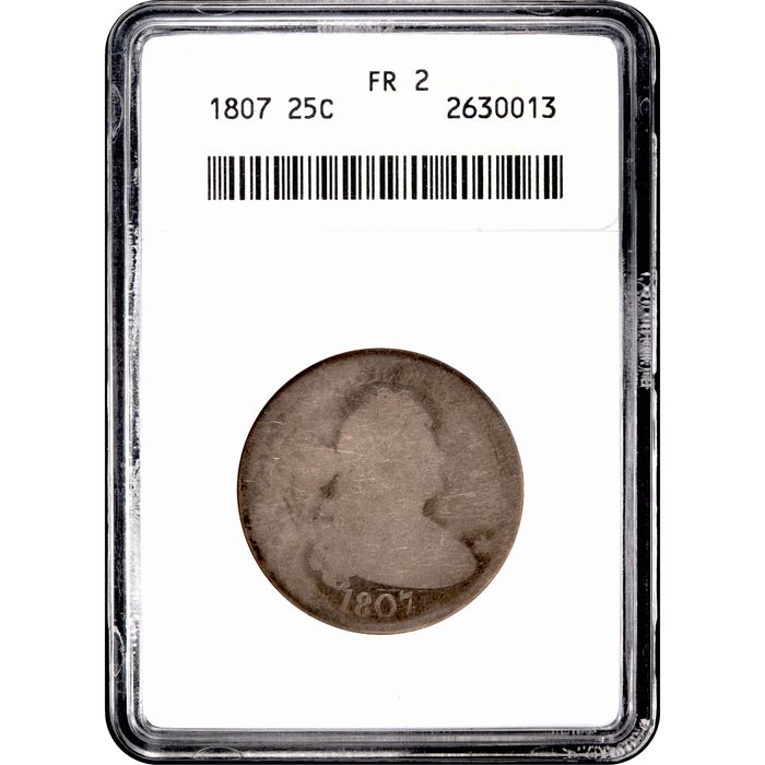 1807 Draped Bust Quarter (25c) Obverse Image