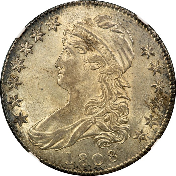 1808 Capped Bust Half Dollar (50c) Photo 3