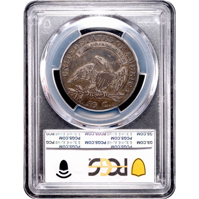 1808 Capped Bust Half Dollar (50c) O-107a Reverse Slab Image