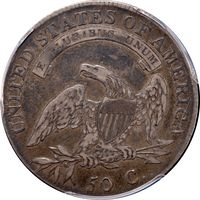 1808 Capped Bust Half Dollar (50c) O-107a Reverse Image