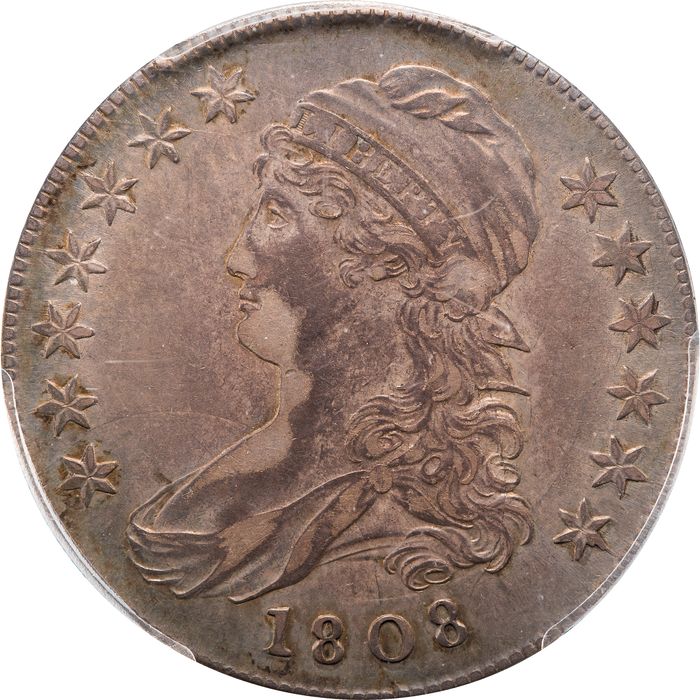 1808 Capped Bust Half Dollar (50c) Obverse Image