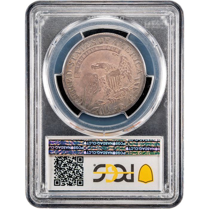1808 Capped Bust Half Dollar (50c) Reverse Slab Image