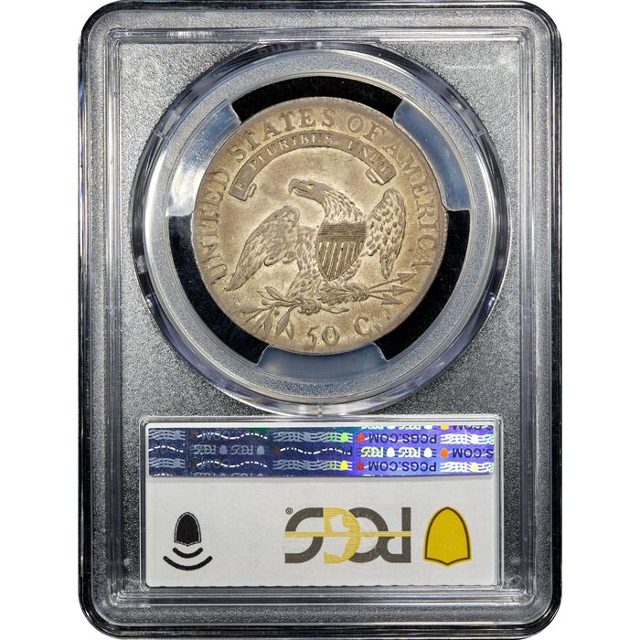 1808 Capped Bust Half Dollar (50c) Reverse Slab Image