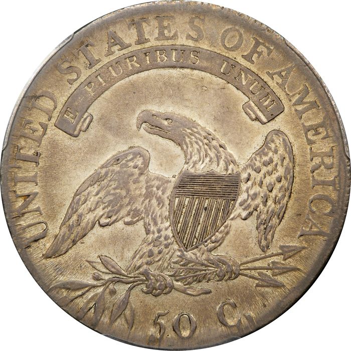 1808 Capped Bust Half Dollar (50c) Reverse Image