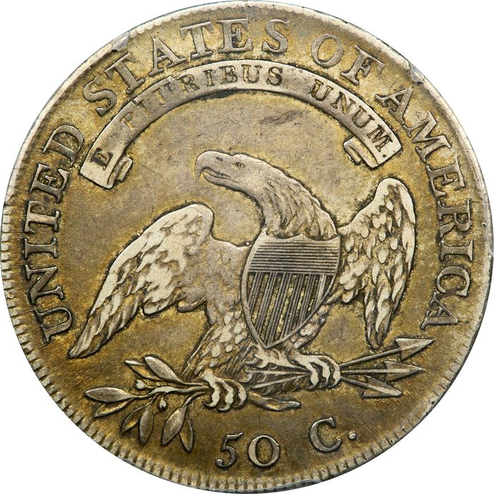 1808 Capped Bust Half Dollar (50c) Reverse Image