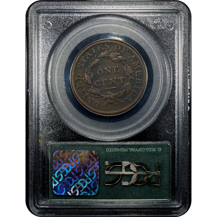 1808 Classic Head Large Cent (1c) Reverse Slab Image