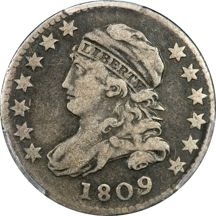 1809 Capped Bust Dime (10c) Photo 3
