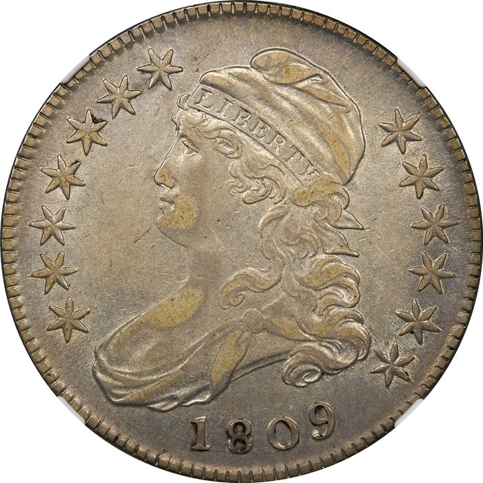1809 Capped Bust Half Dollar (50c) Photo 3