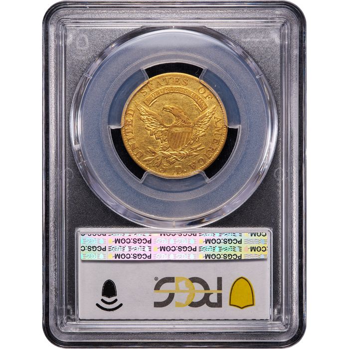 1809/8 Capped Bust Gold Half Eagle ($5) Reverse Image