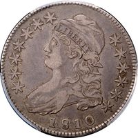 1810 Capped Bust Half Dollar (50c) O-101 Obverse Image