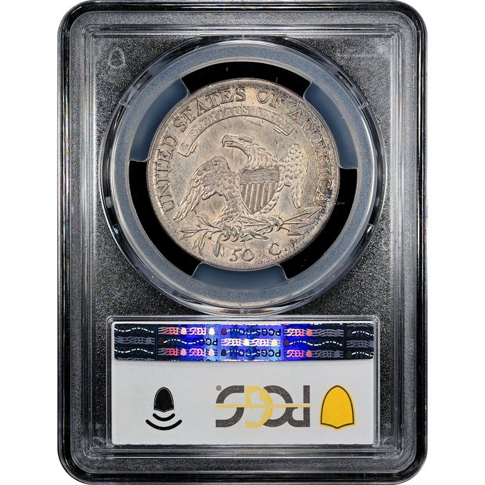 1810 Capped Bust Half Dollar (50c) O-108a Reverse Slab Image