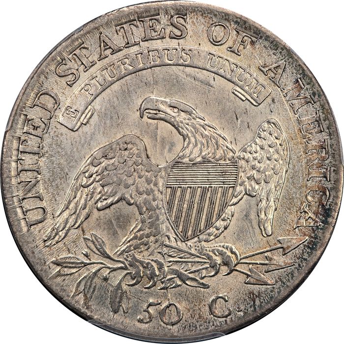 1810 Capped Bust Half Dollar (50c) O-108a Reverse Image
