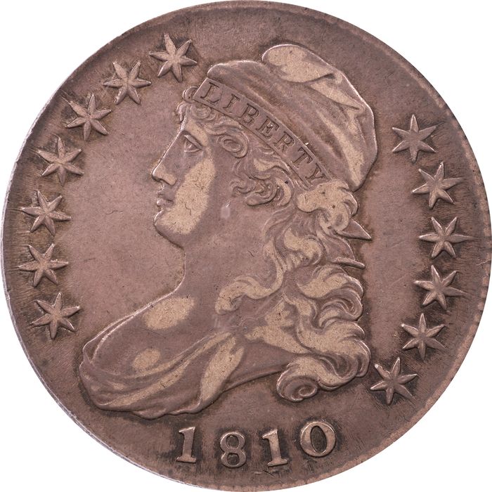 1810 Capped Bust Half Dollar (50c) Obverse Image