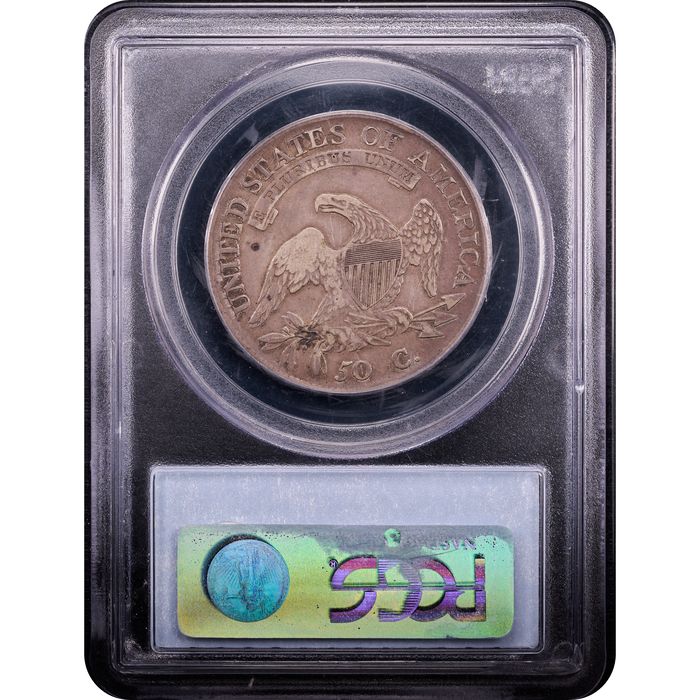 1810 Capped Bust Half Dollar (50c) Reverse Slab Image