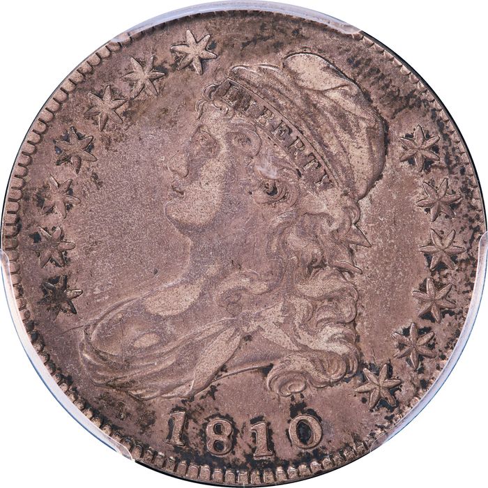 1810 Capped Bust Half Dollar (50c) Obverse Image