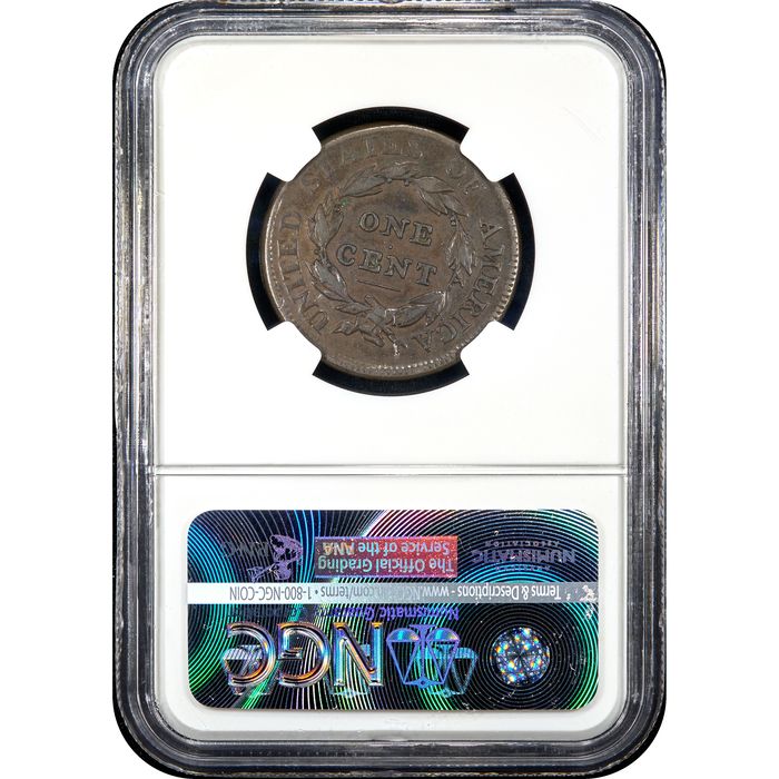 1810 Classic Head Large Cent (1c) Reverse Image