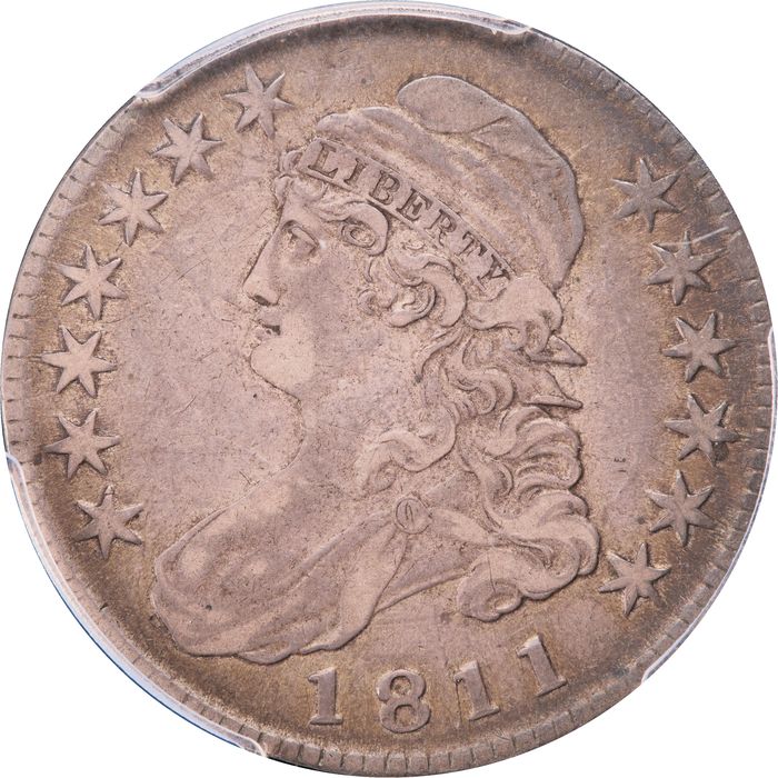 1811 Capped Bust Half Dollar (50c) Large 8 Photo 3