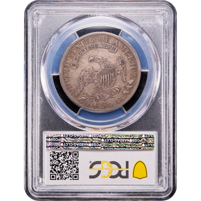 1811 Capped Bust Half Dollar (50c) Large 8 Reverse Image