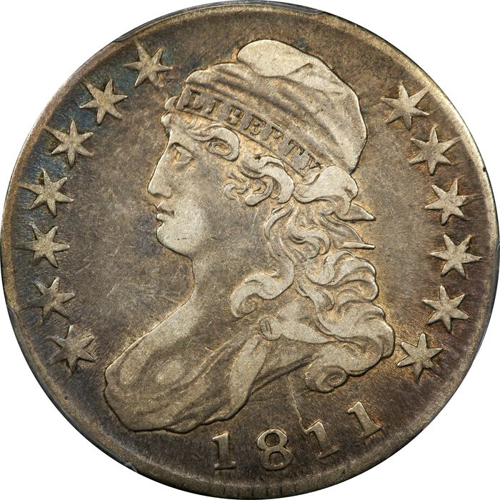 1811 Capped Bust Half Dollar (50c) Large 8 Photo 3