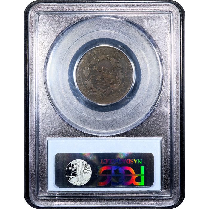 1811 Classic Head Half Cent (1/2c) Cohen 1 Reverse Image