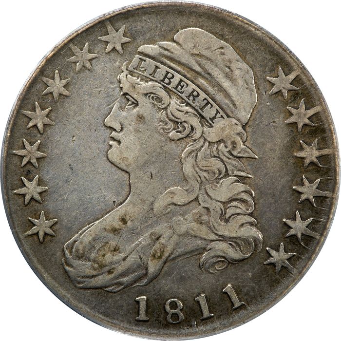 1811/10 Capped Bust Half Dollar (50c) O-102 Obverse Image
