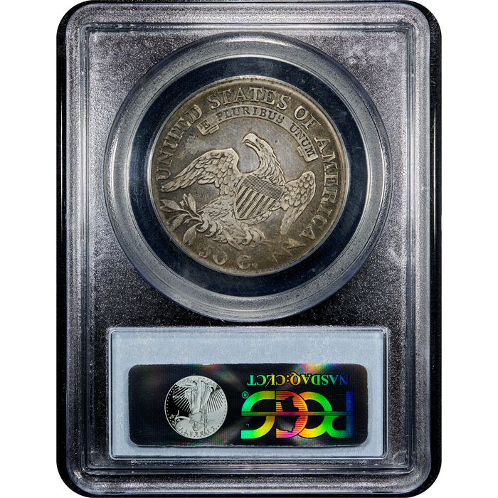 1811/10 Capped Bust Half Dollar (50c) O-102 Reverse Slab Image