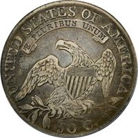 1811/10 Capped Bust Half Dollar (50c) O-102 Reverse Image