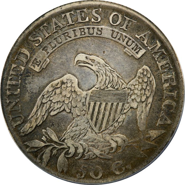 1811/10 Capped Bust Half Dollar (50c) O-102 Reverse Image