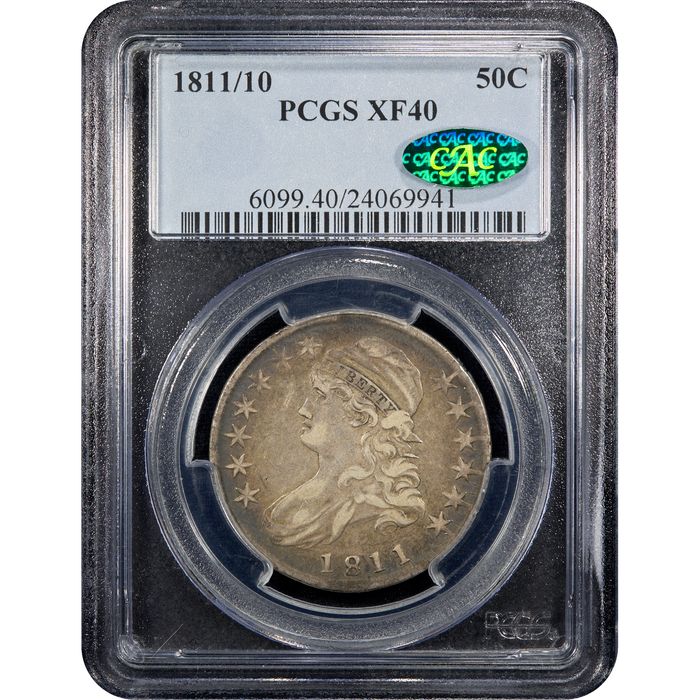 1811/10 Capped Bust Half Dollar (50c) Obverse Image