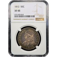 1812 Capped Bust Half Dollar (50c) Obverse Image