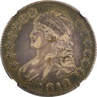 1812 Capped Bust Half Dollar (50c) Photo 3