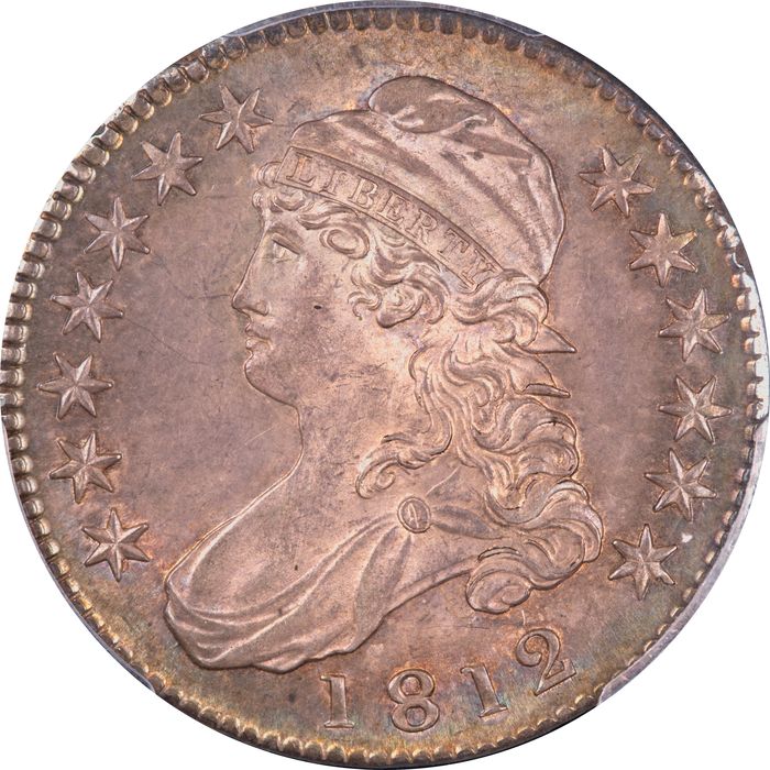 1812 Capped Bust Half Dollar (50c) O-103 Obverse Image