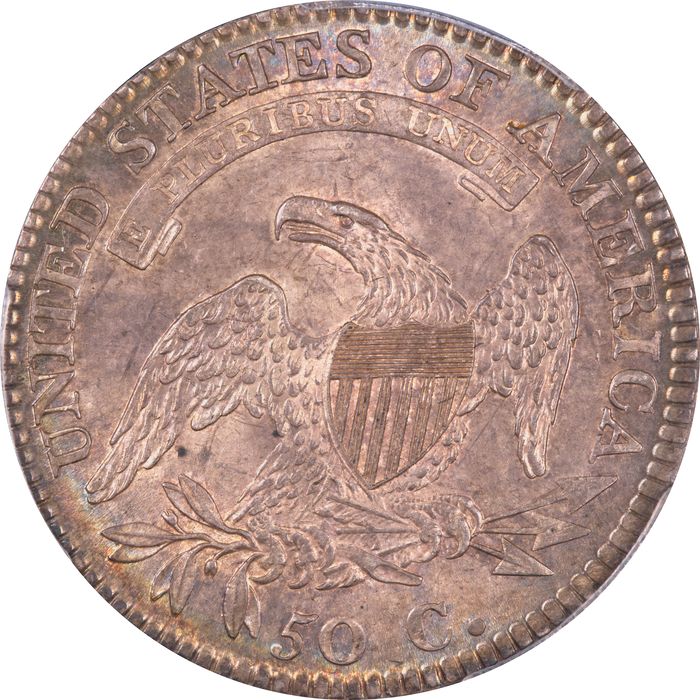1812 Capped Bust Half Dollar (50c) O-103 Reverse Image