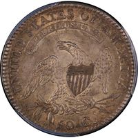 1812 Capped Bust Half Dollar (50c) Overton 103 Reverse Image