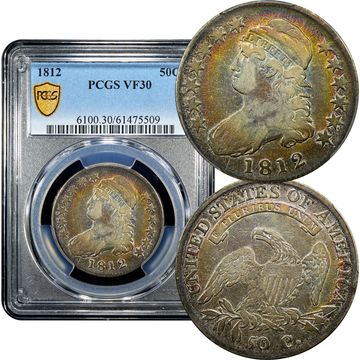 1812 Capped Bust Half Dollar (50c) Composite Image