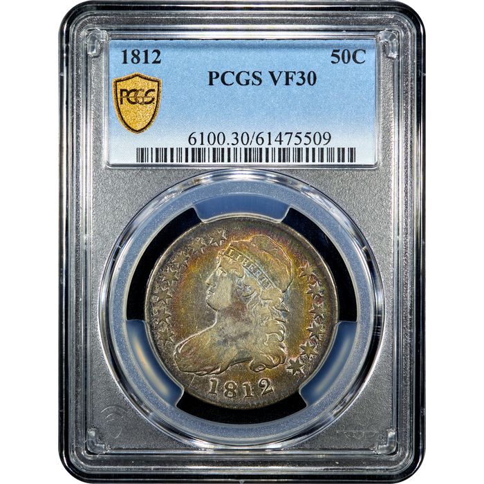 1812 Capped Bust Half Dollar (50c) Obverse Image