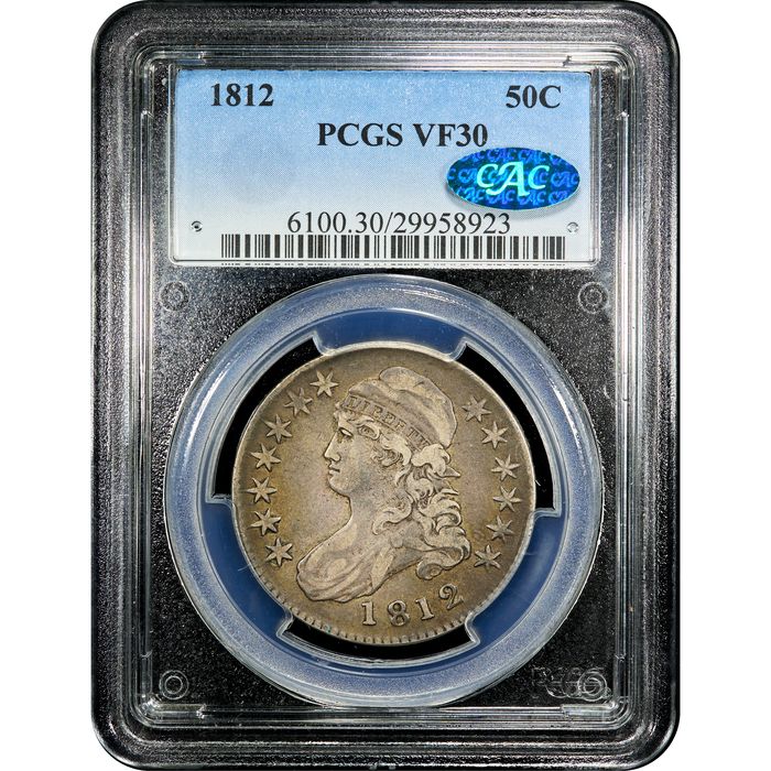 1812 Capped Bust Half Dollar (50c) Obverse Image