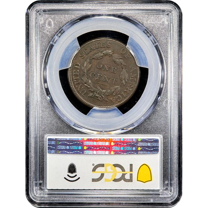 1812 Classic Head Large Cent (1c) Large Date S-289 Reverse Image