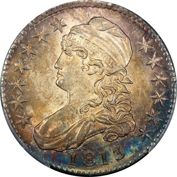 1813 Capped Bust Half Dollar (50c) 50c/UNI Photo 3