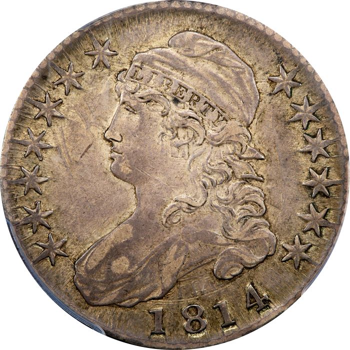 1814 Capped Bust Half Dollar (50c) O-103 Obverse Image