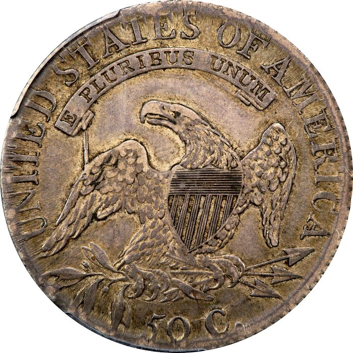 1814 Capped Bust Half Dollar (50c) O-103 Reverse Image