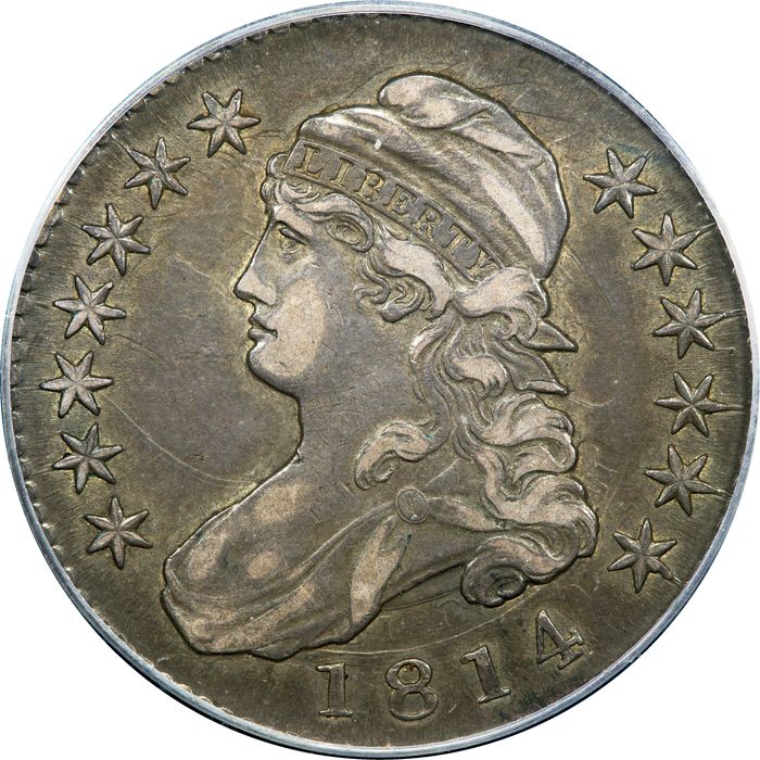 1814 Capped Bust Half Dollar (50c) O-109 Obverse Image