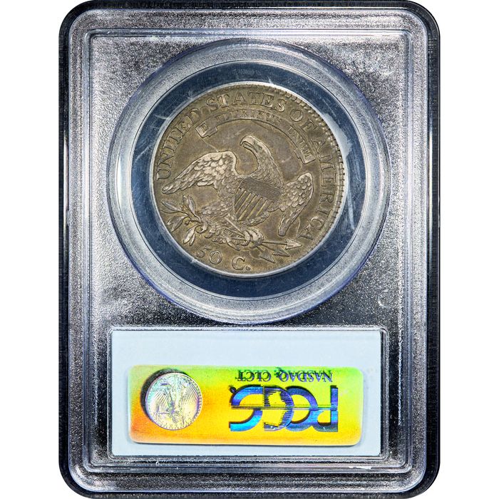 1814 Capped Bust Half Dollar (50c) O-109 Reverse Slab Image