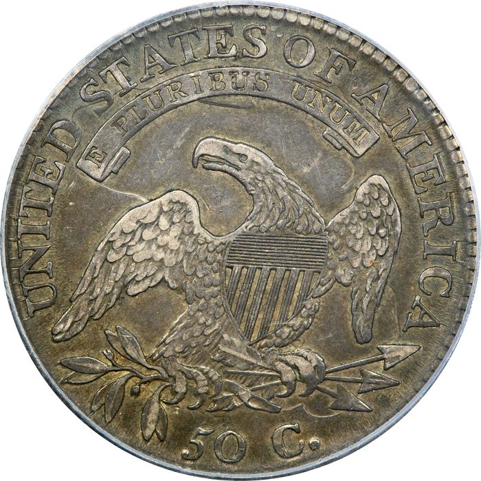 1814 Capped Bust Half Dollar (50c) O-109 Reverse Image